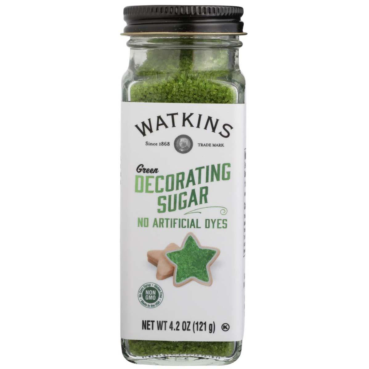 Plum Market | Watkins Green Decorating Sugar 4.2 oz