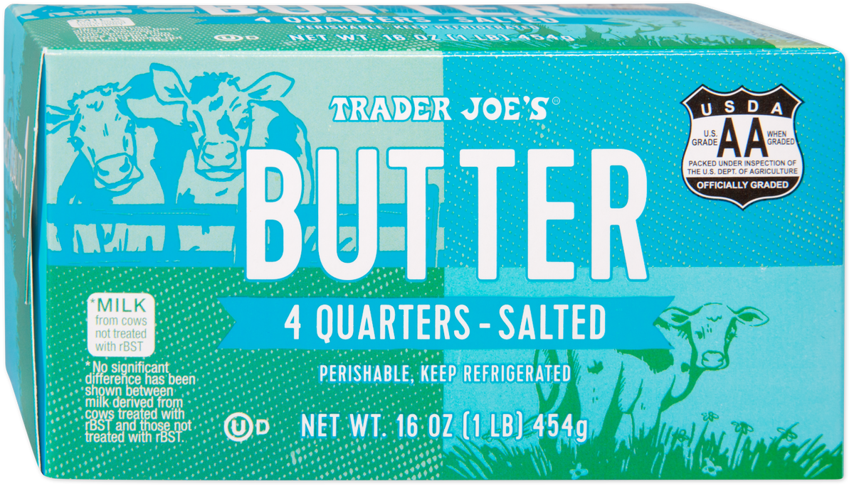 Butter Quarters, Salted