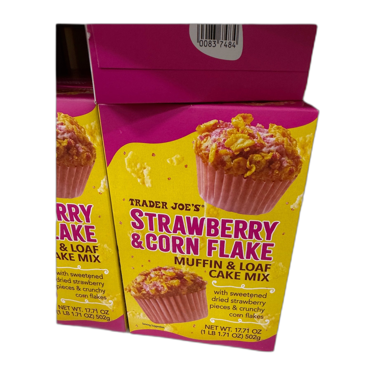 Trader Joe's | ® STRAWBERRY & CORN FLAKE MUFFIN & LOAF CAKE MIX - 17.71 oz