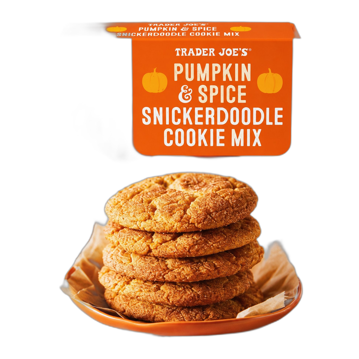 Trader Joe's | Pumpkin & Spice Snickerdoodle Cookie Mix - 17.57 oz