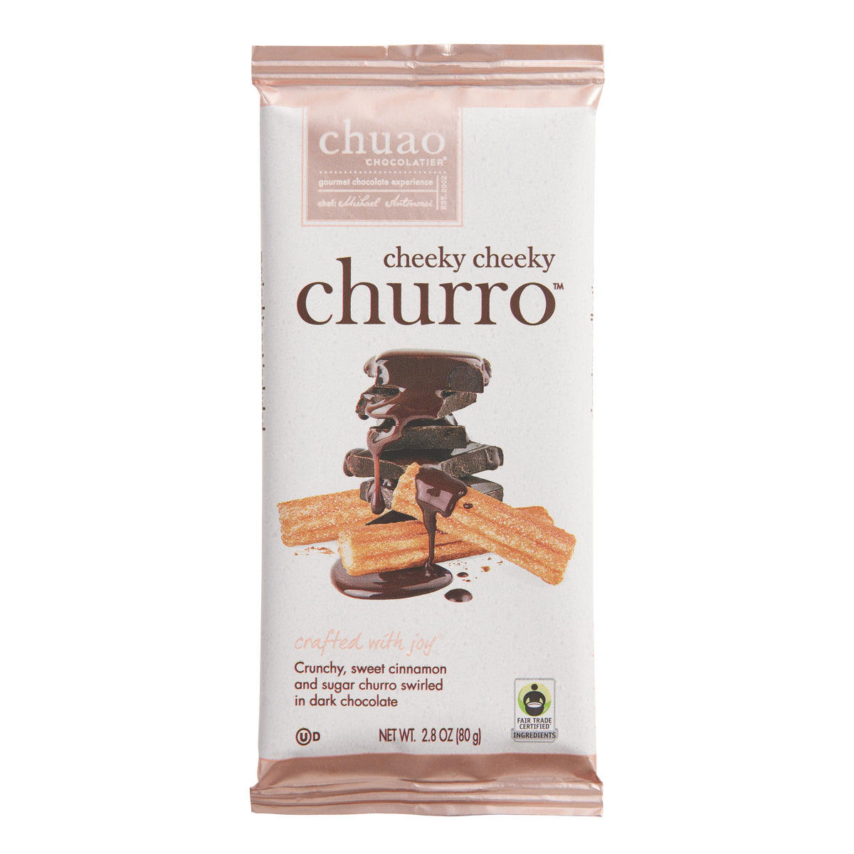 Chuao Cheeky Cheeky Churro Dark Chocolate Bar