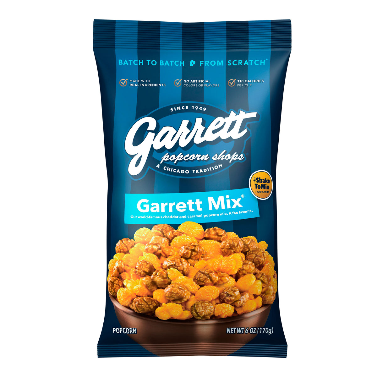 Garrett Cheddar and Caramel Garrett Mix Popcorn