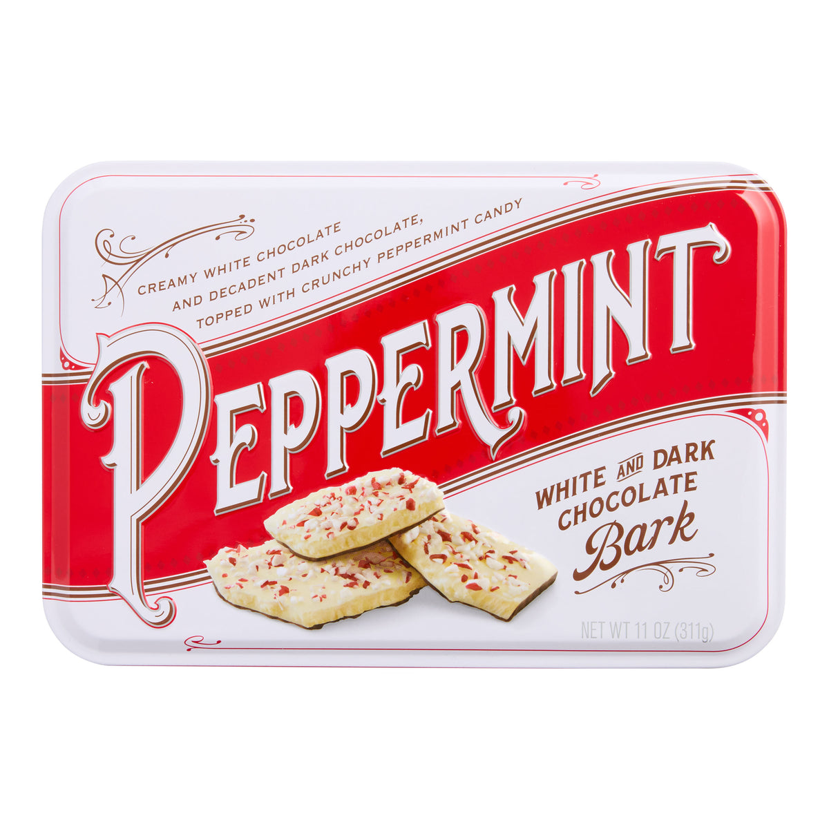 World Market® Peppermint Bark Tin