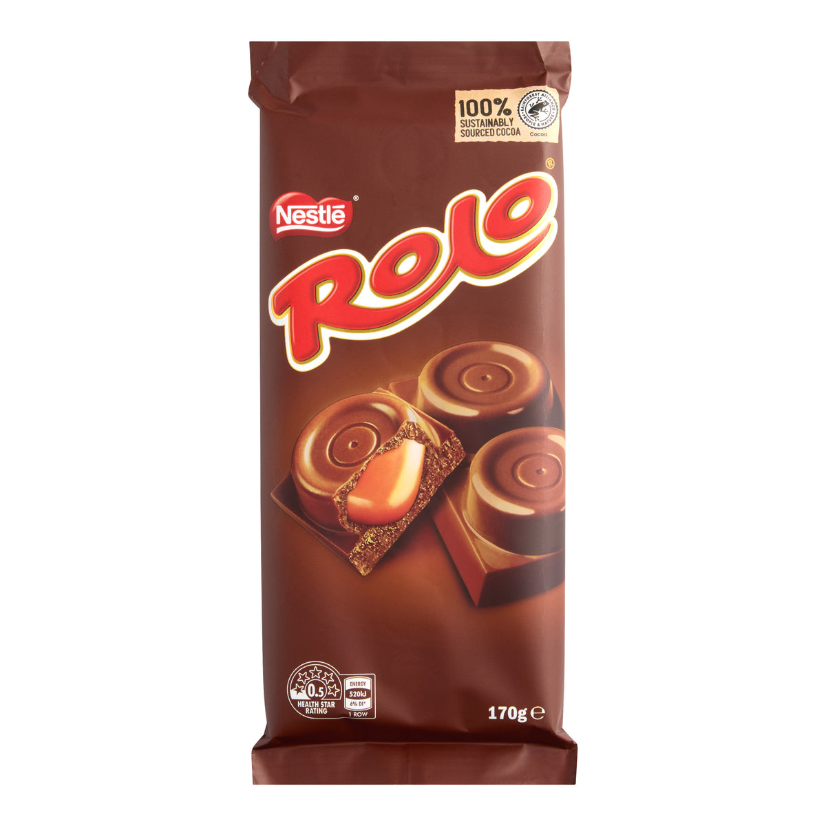 Nestle Rolo Caramel Chocolate Block