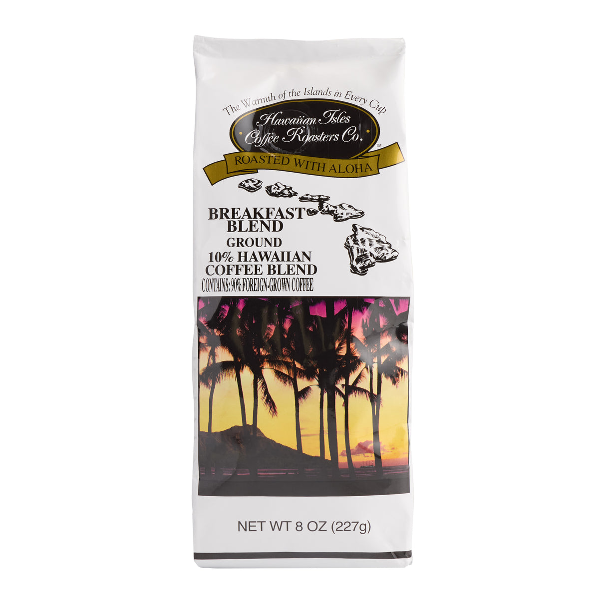 Hawaiian Isles 10% Hawaiian Breakfast Blend 8 Oz.