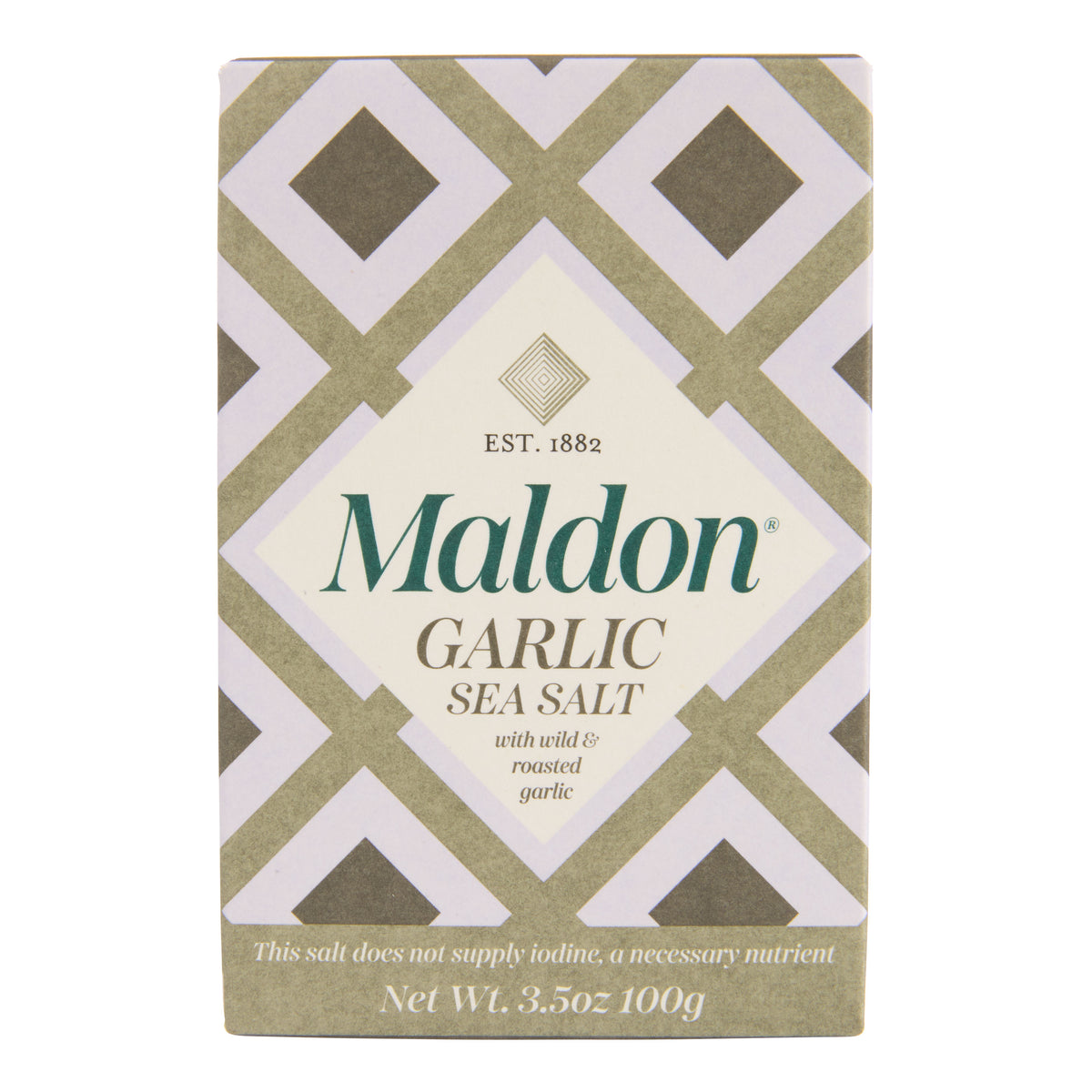 Maldon Wild and Roasted Garlic Sea Salt Flakes