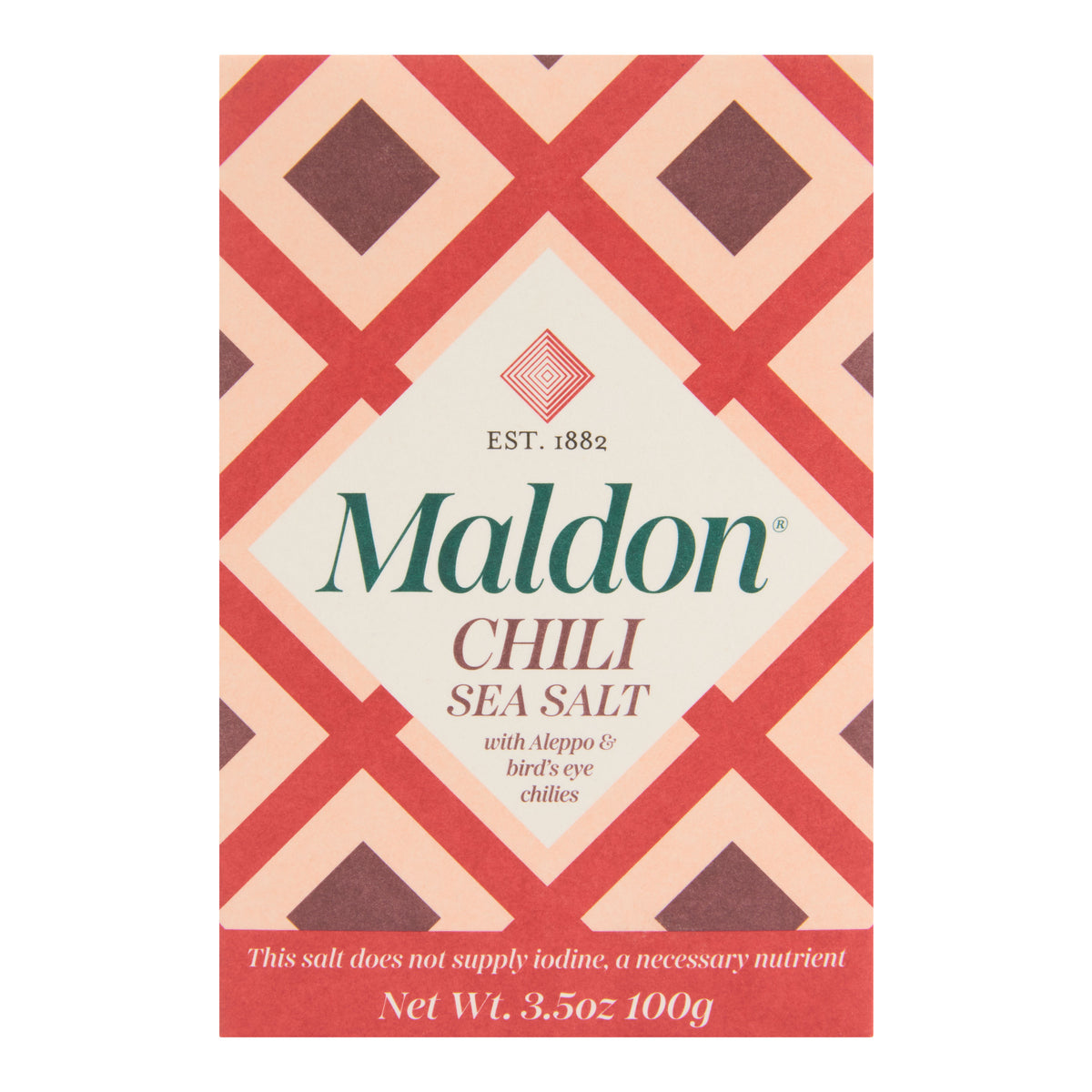 Maldon Aleppo and Bird's Eye Chili Sea Salt Flakes