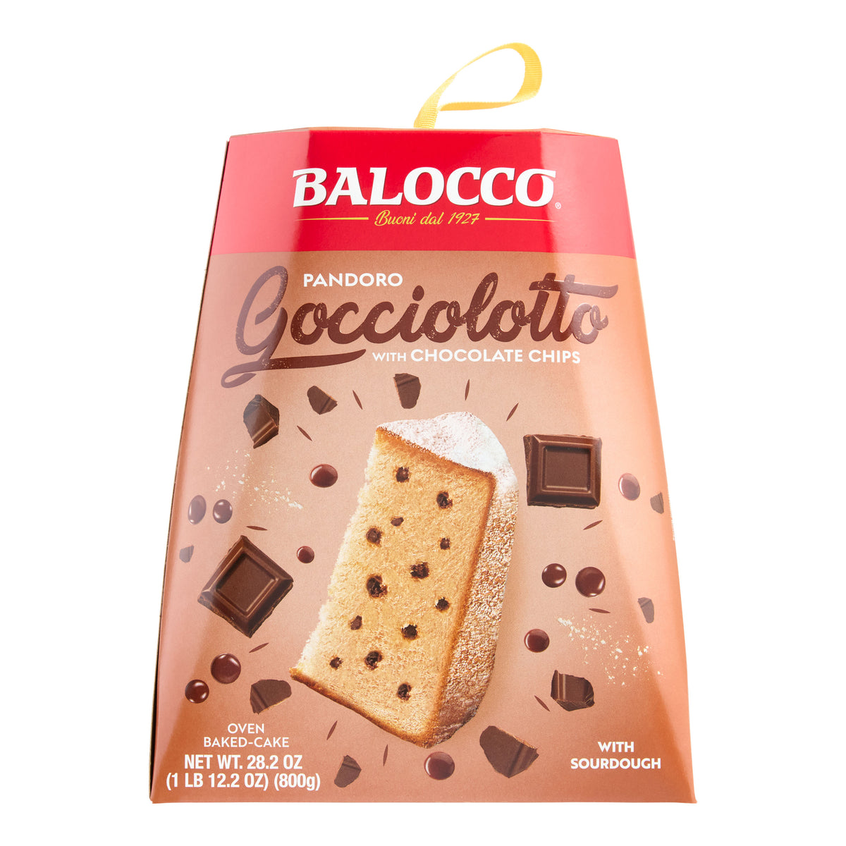 Balocco Chocolate Chip Pandoro Cake