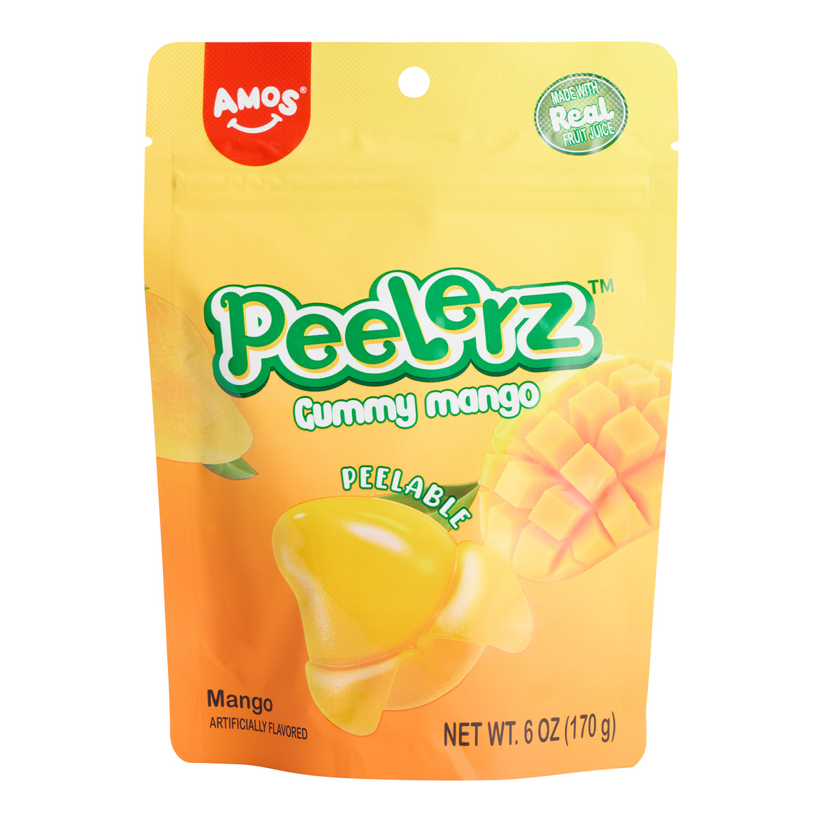 Amos Peelerz Mango Gummy Candy