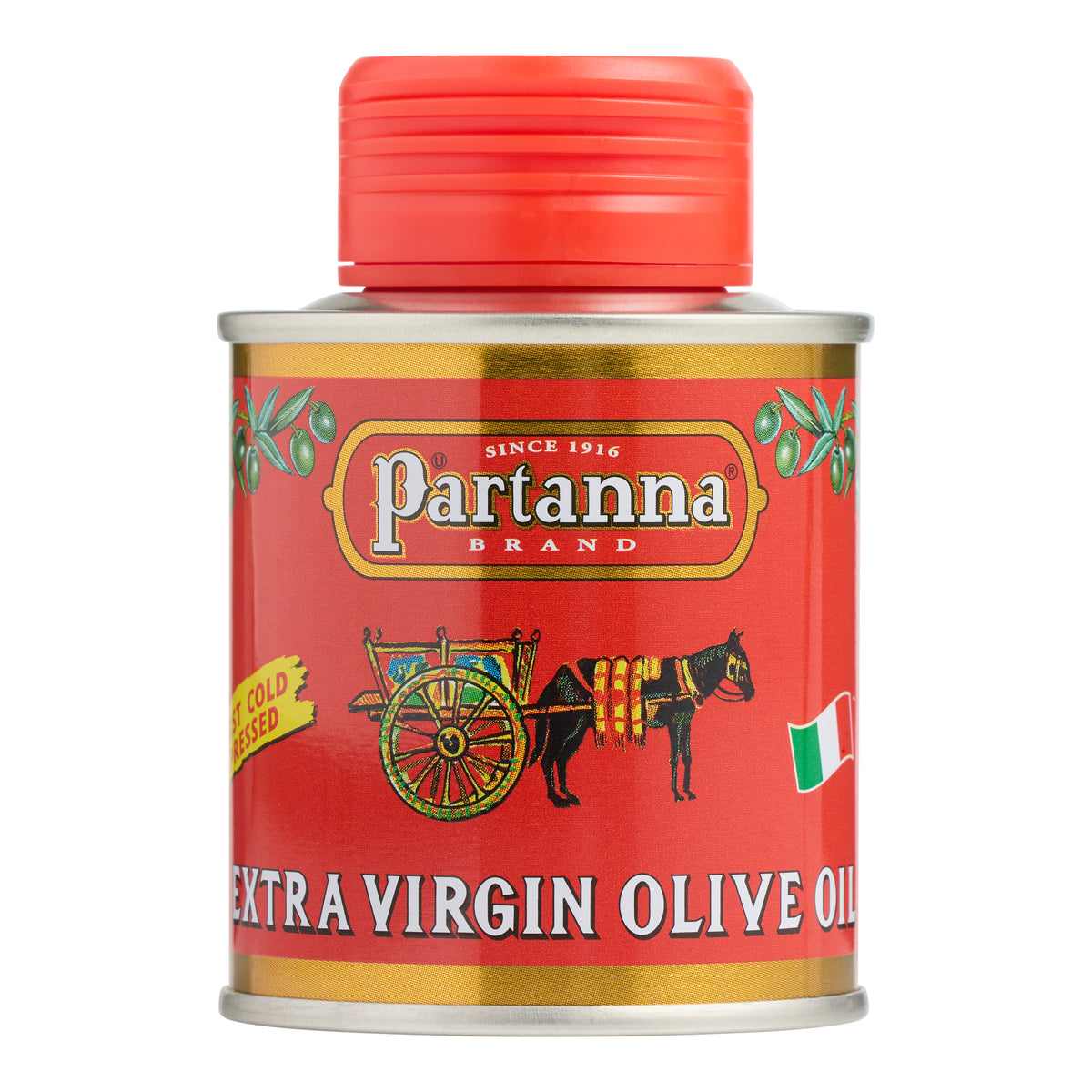 Partanna Mini Sicilian Extra Virgin Olive Oil Tin