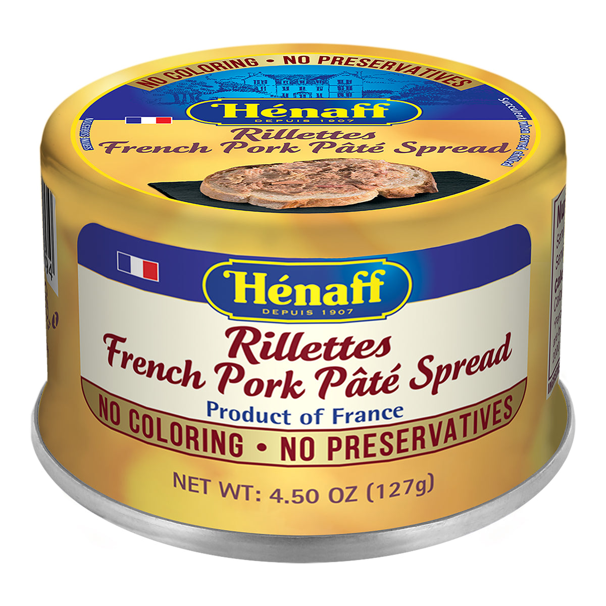 Henaff Rillettes Pork Pate Spread