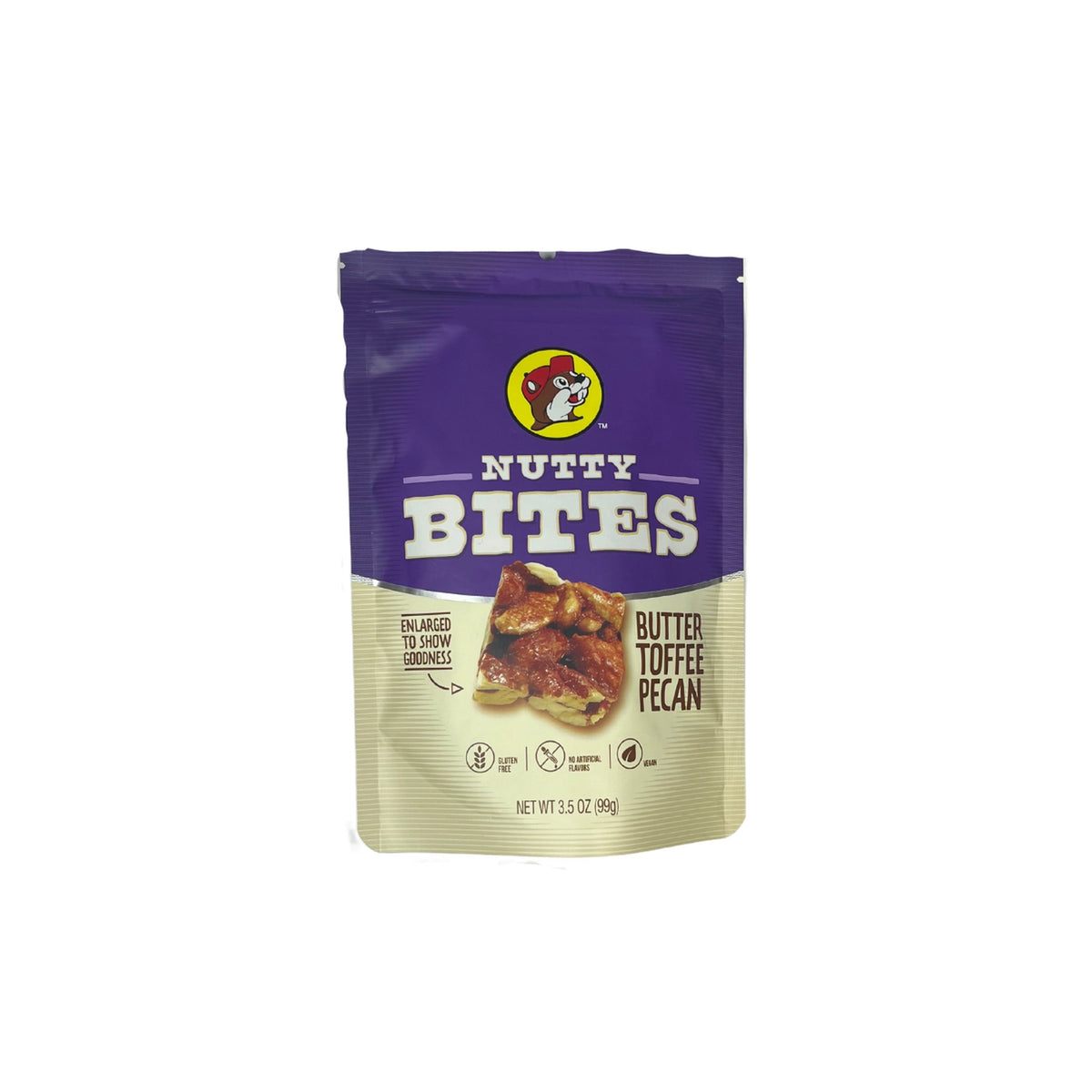 Buc-ee's | Nutty Bites Butter Toffee Pecan