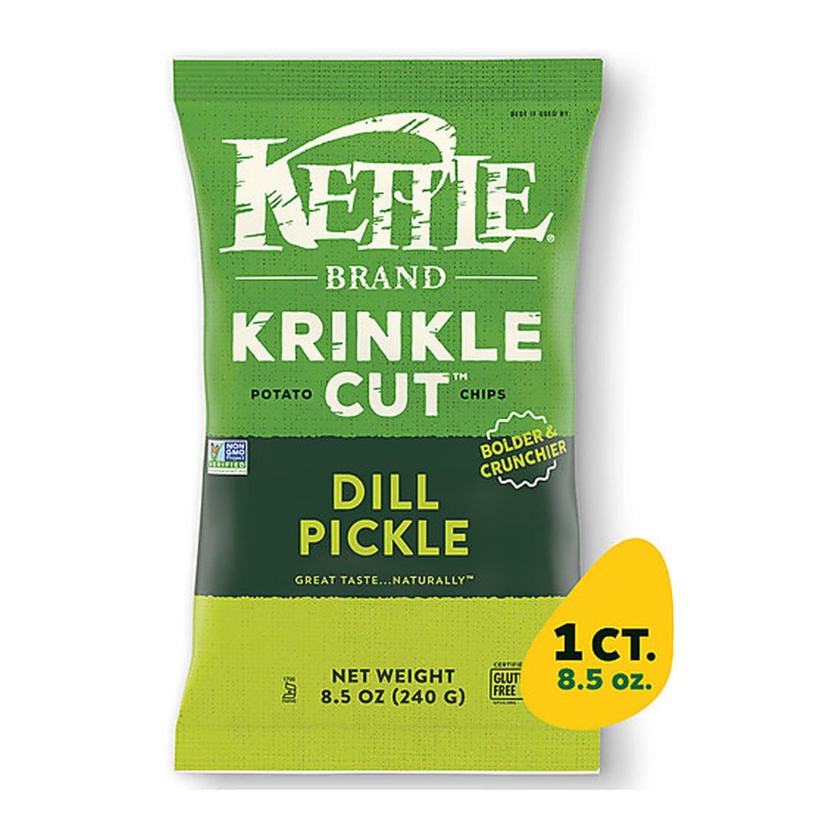 World Market | Kettle Brand Dill Pickle Krinkle Cut Potato Chips