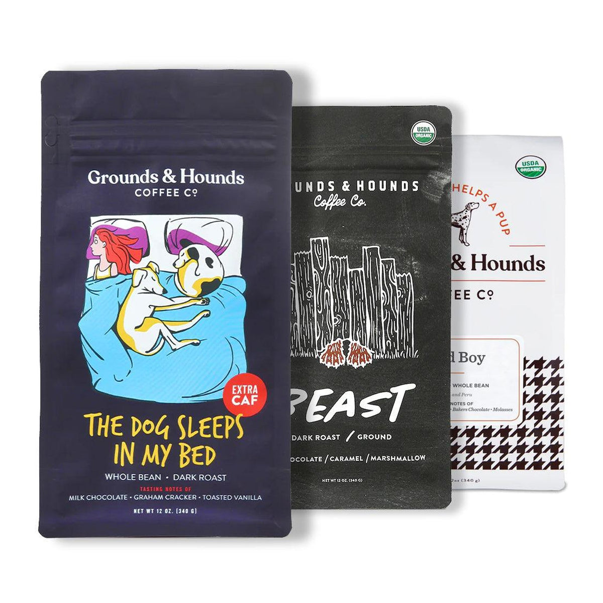World Market | Grounds & Hounds The Dog Sleeps In My Bed Coffee