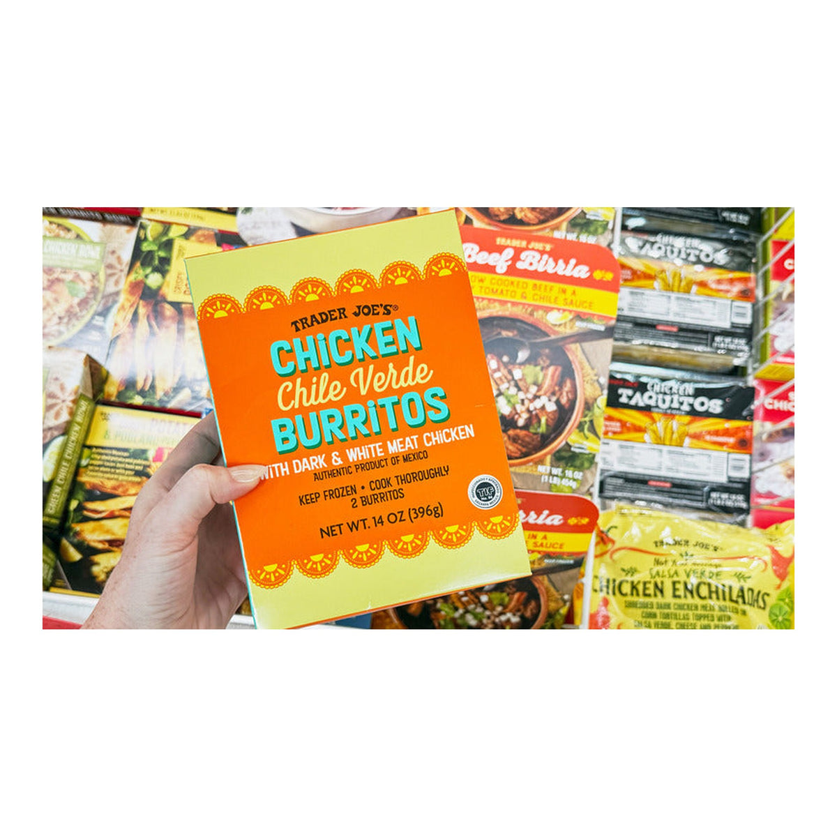 Trader Joe's | Chicken Verde Burritos