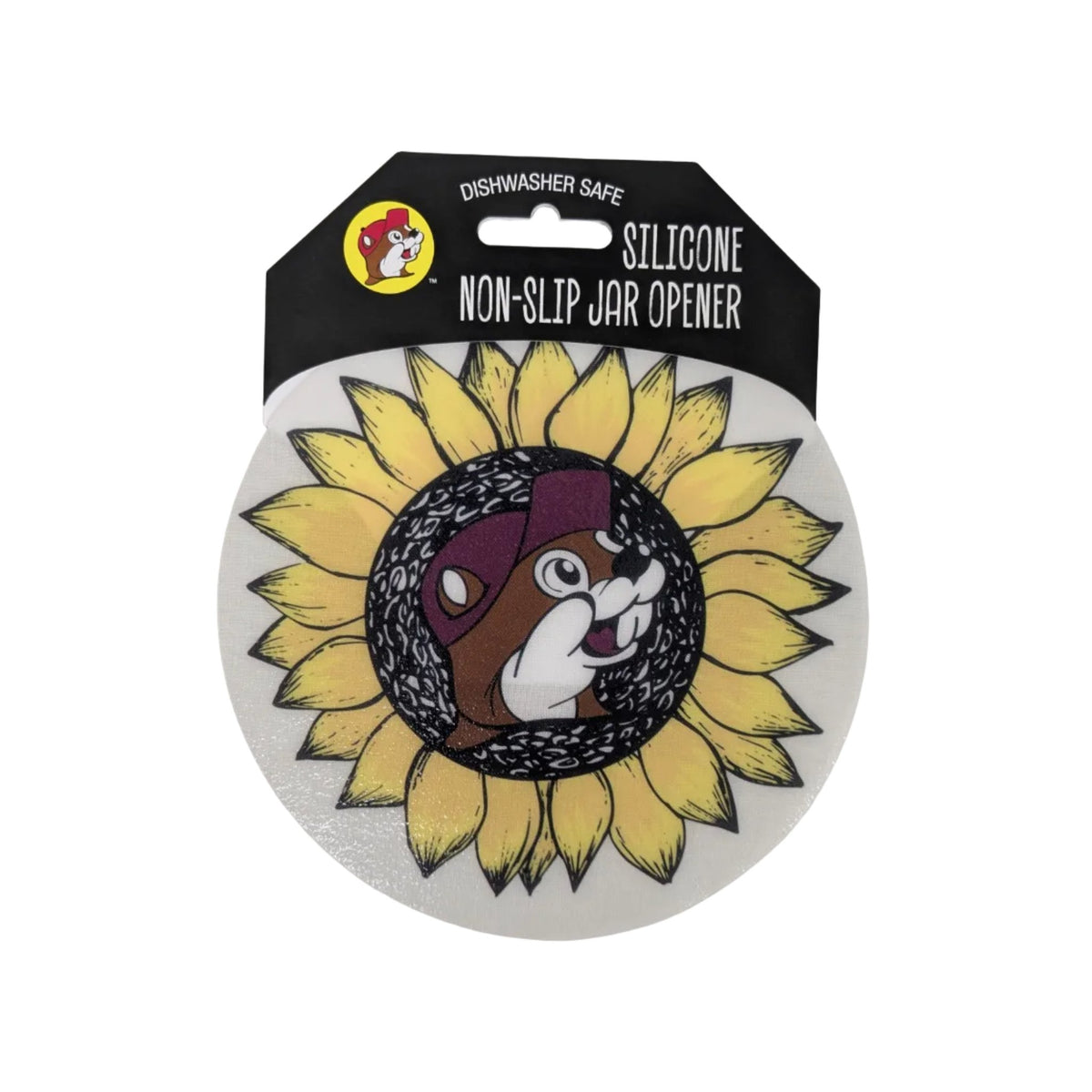 Buc-ee's | Silicone Non-Slip Jar Opener - Sunflower