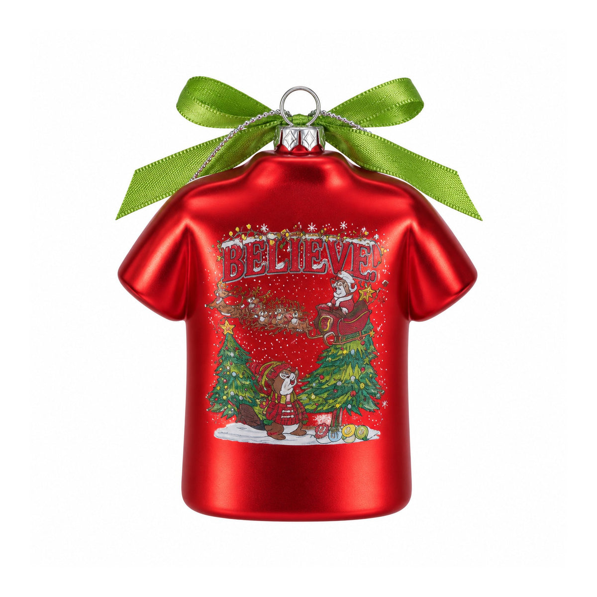 Buc-ee's | "Believe" Shirt Ornament