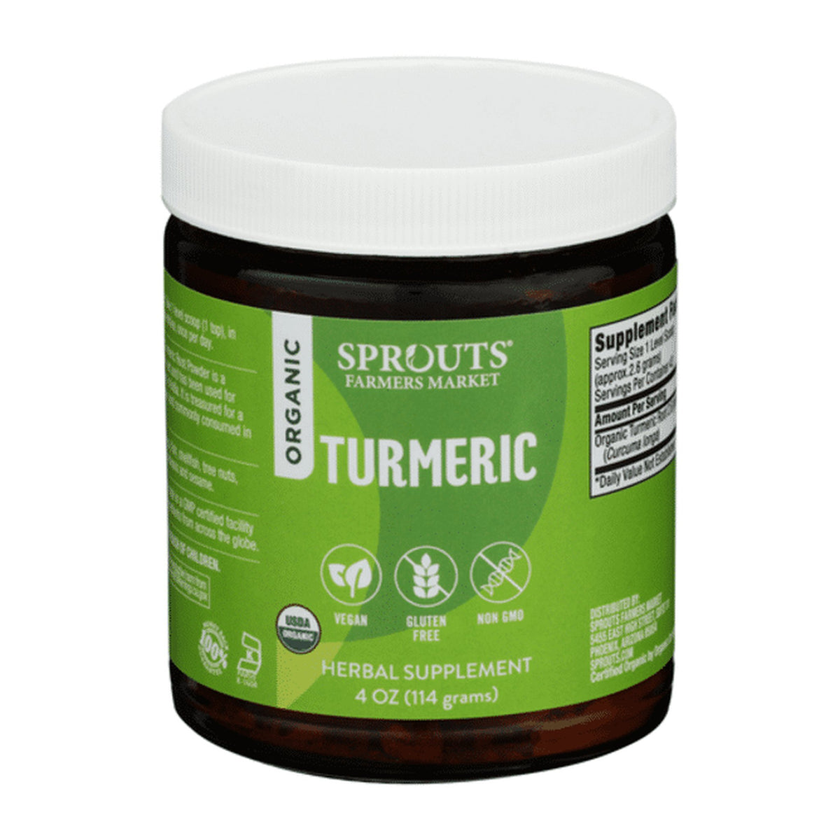 Sprouts | Organic Turmeric Powder (4 oz)