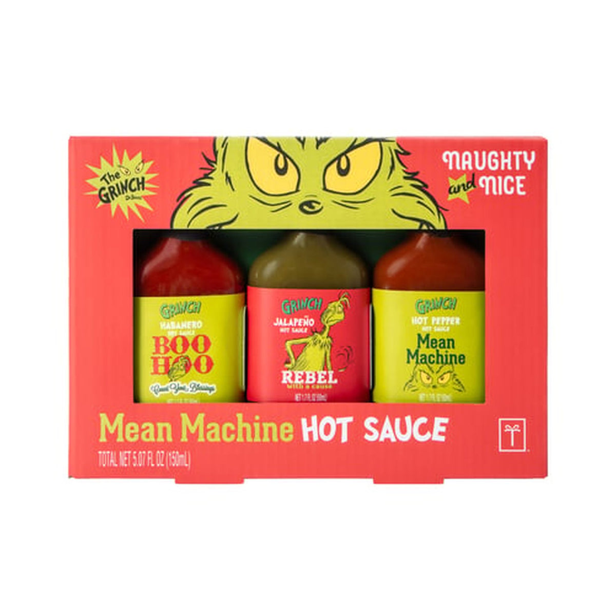 World Market | Grinch Mean Machine Mini Hot Sauce Gift Set 3 Pack