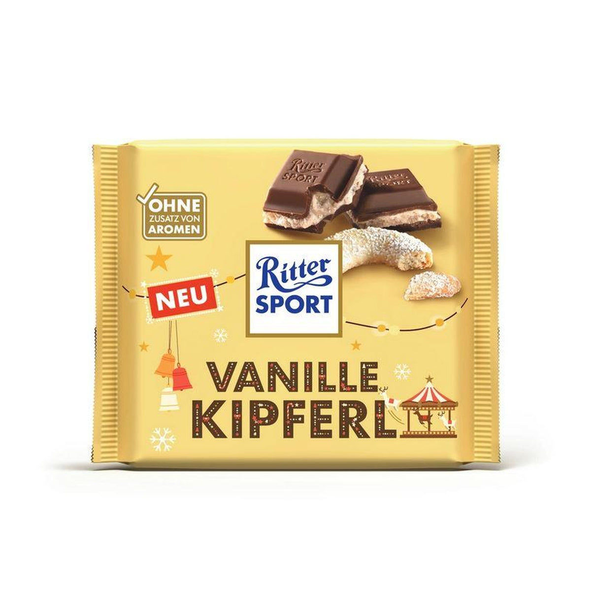 World Market | Ritter Sport Vanilla Crescents Milk Chocolate Bar