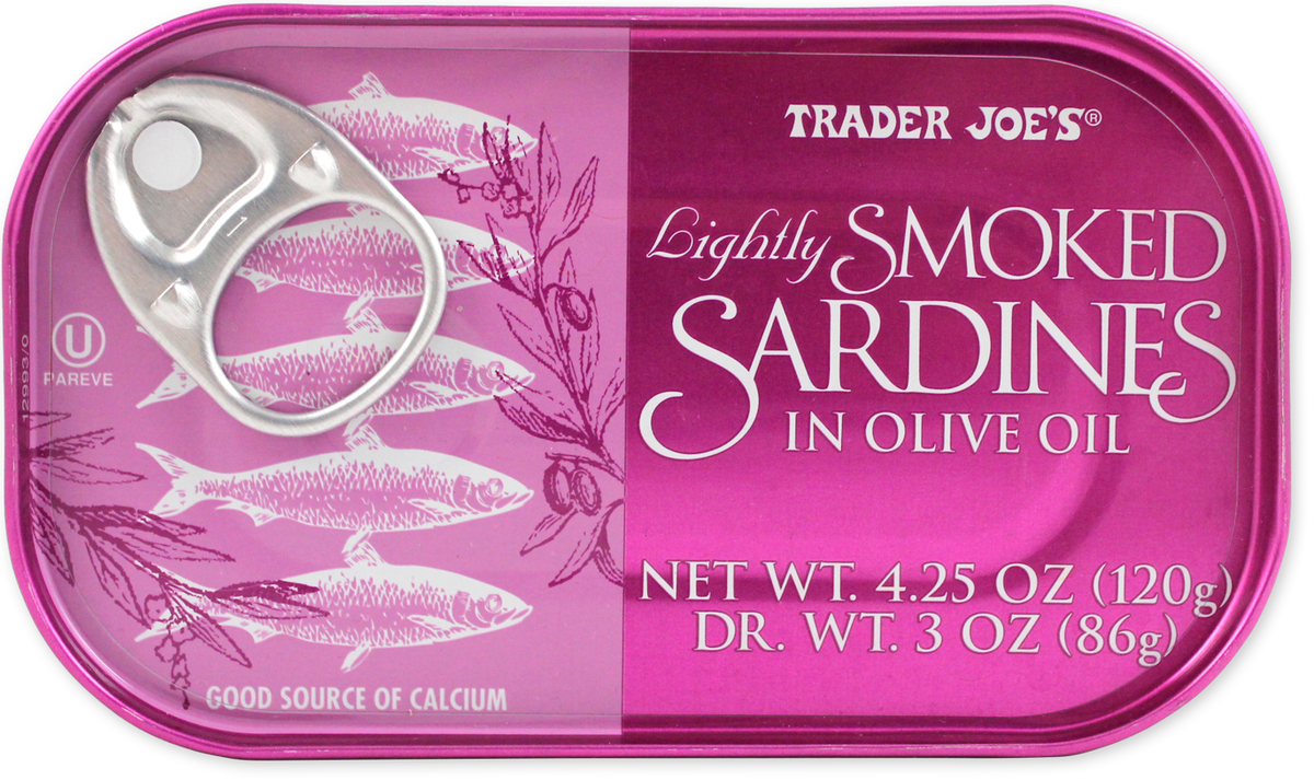 Lightly Smoked Sardines in Olive Oil