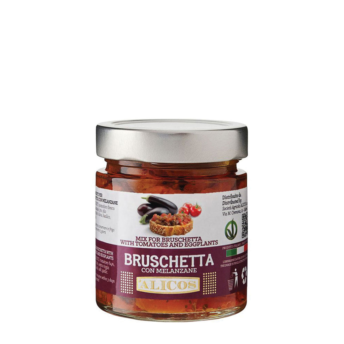 Alicos Eggplant Bruschetta Sauce 8 oz