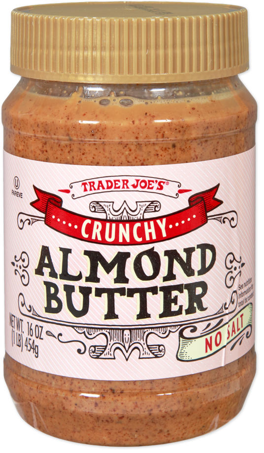 Almond Butter Crunchy No Salt