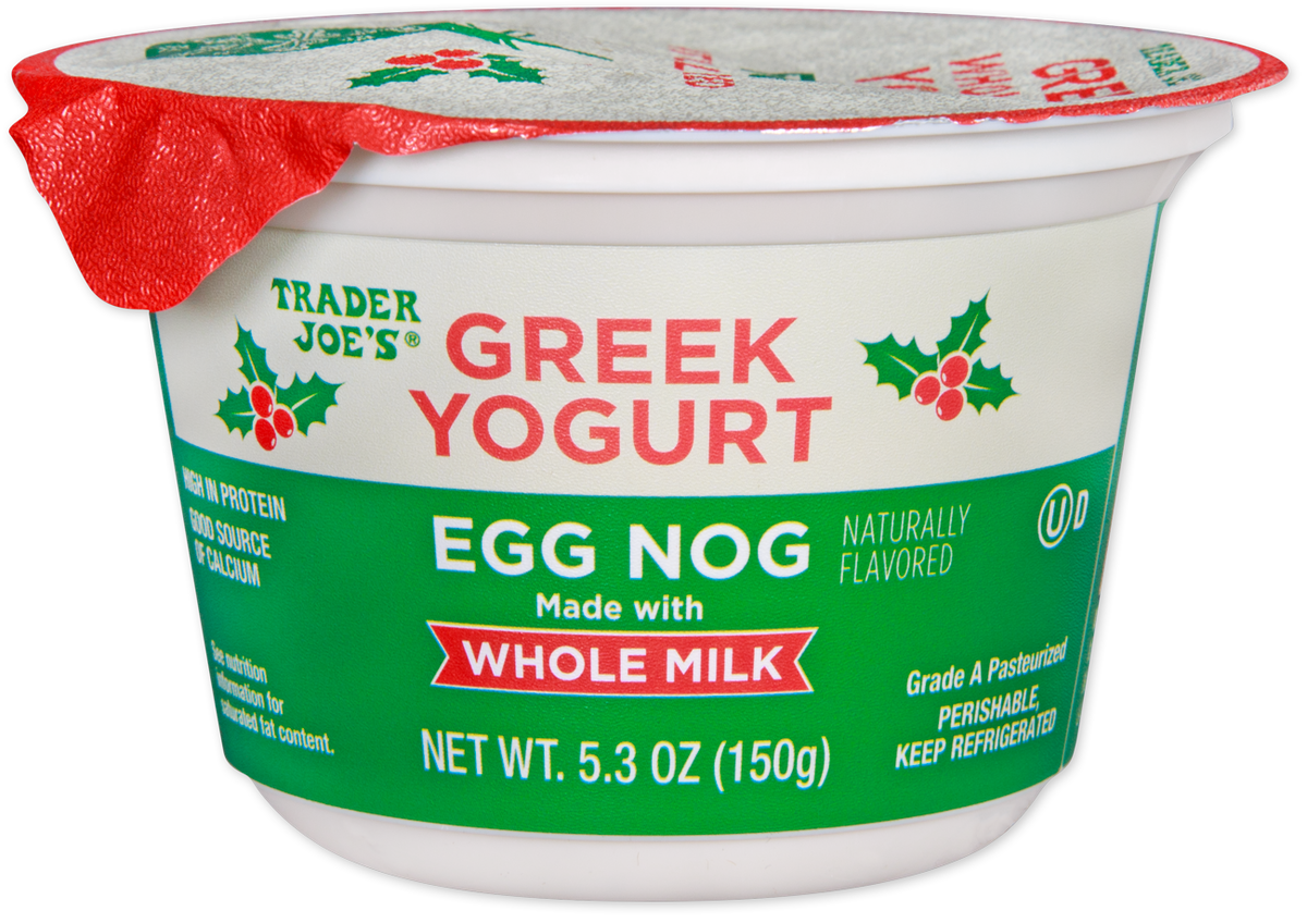 Egg Nog Greek Yogurt