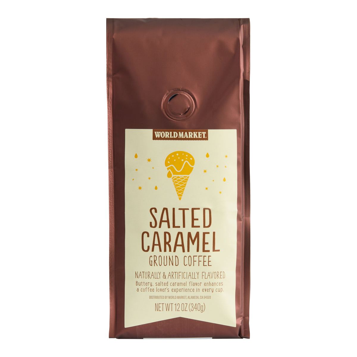 World Market® Salted Caramel Ground Coffee 12 Oz.