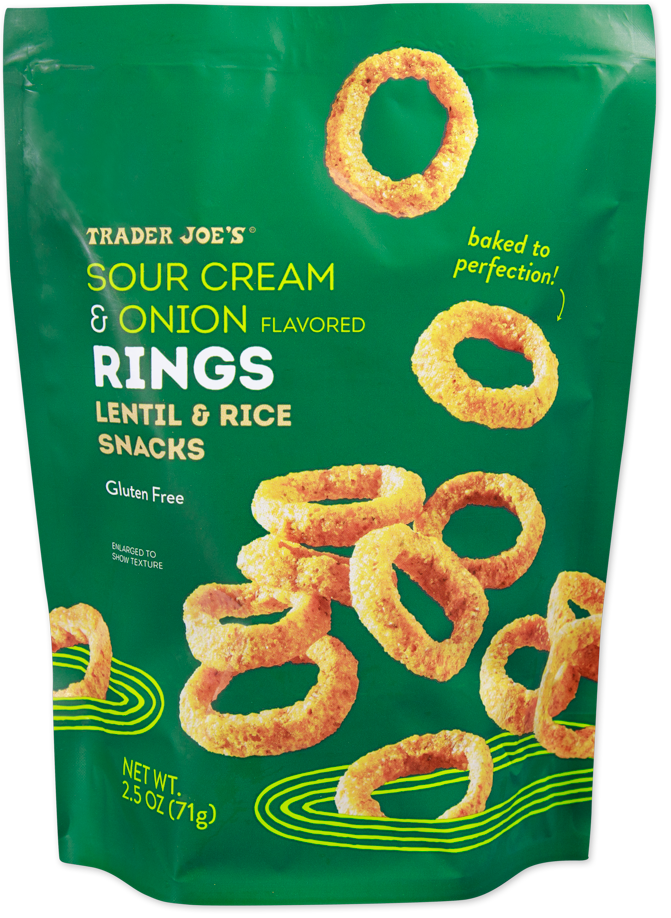 Sour Cream & Onion Flavored Rings