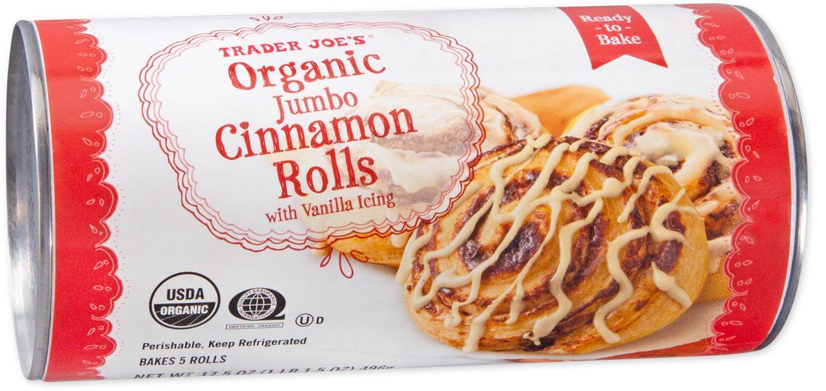 Organic Jumbo Cinnamon Rolls