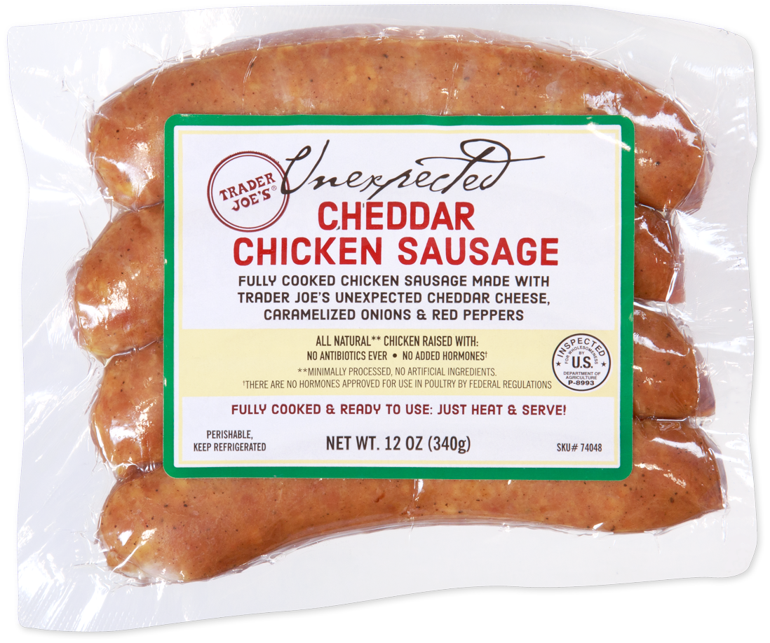 Unexpected Cheddar Chicken Sausage