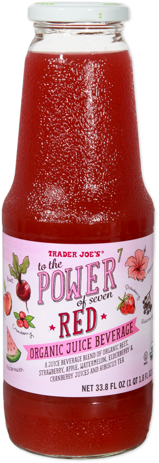 To The Power of Seven Red Organic Juice Beverage
