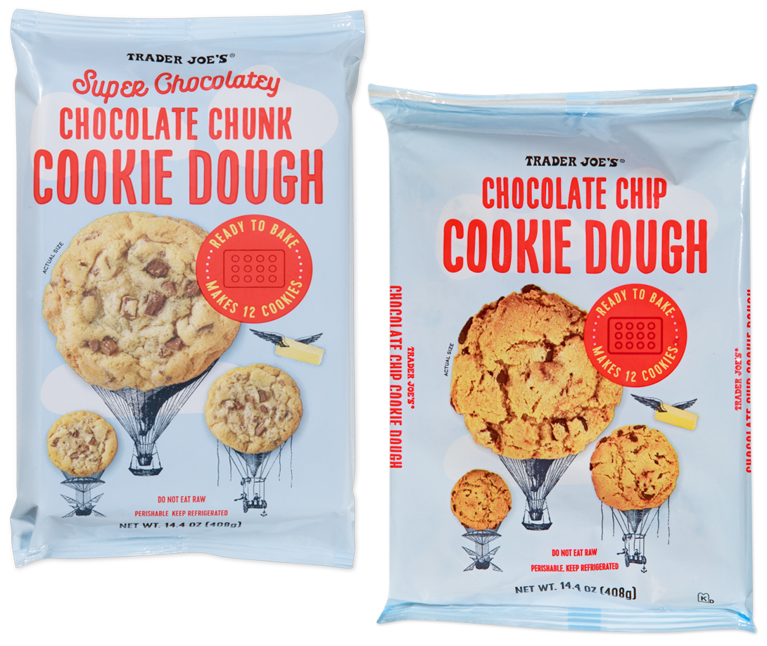 Chocolate Chunk/Chocolate Chip Cookie Dough