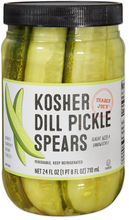 Kosher Dill Pickle Spears