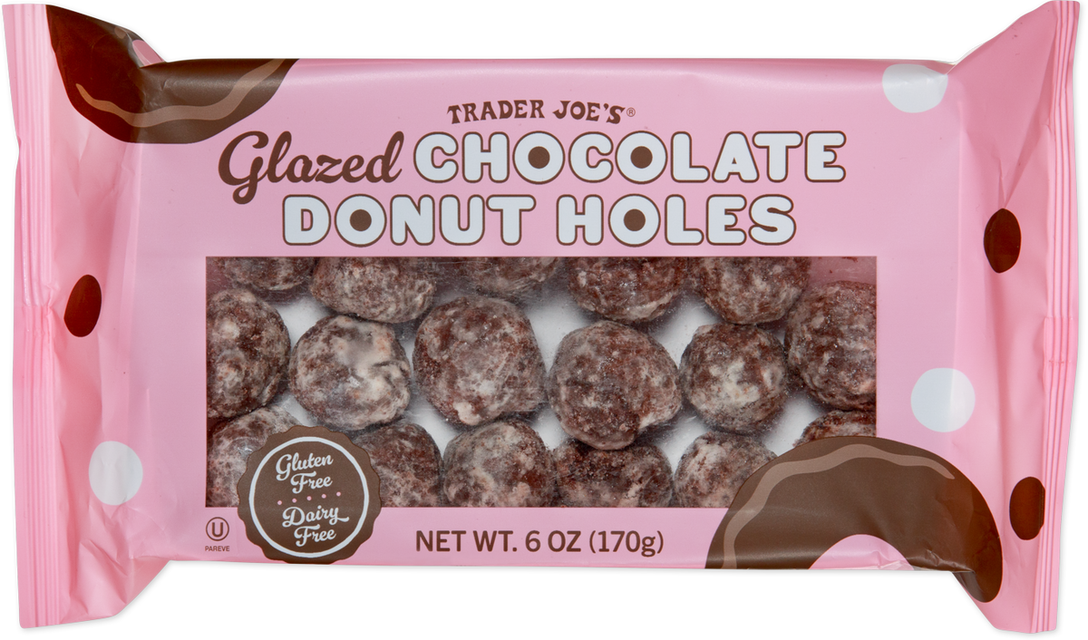 Glazed Chocolate Donut Holes
