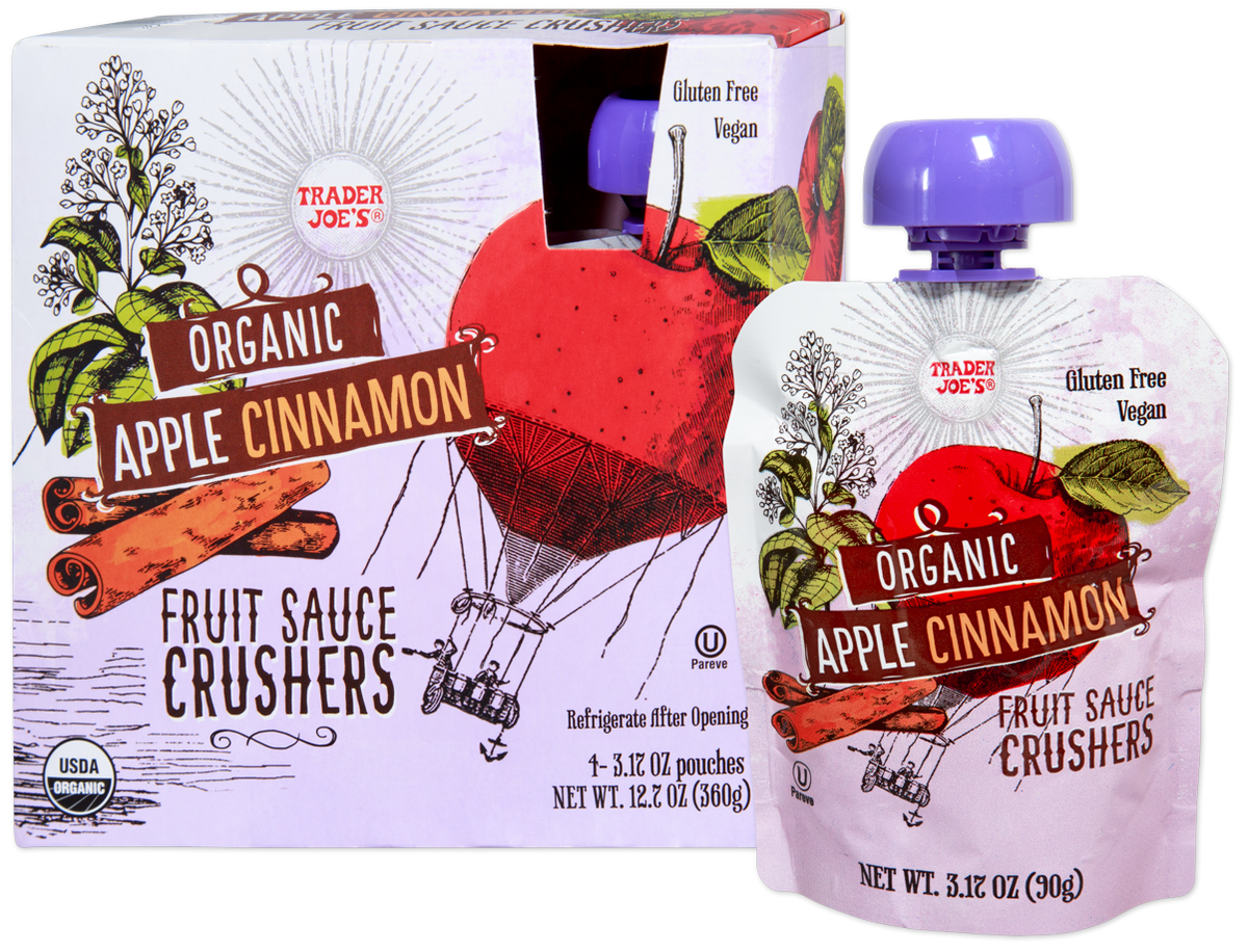 Organic Apple Cinnamon Fruit Sauce Crushers