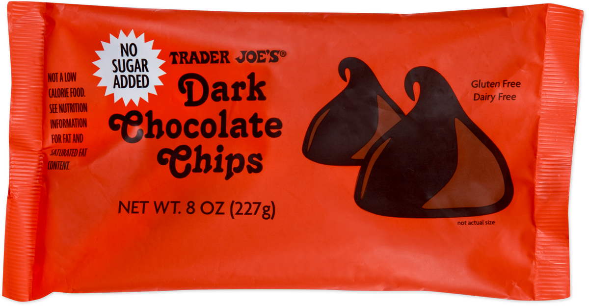 Dark Chocolate Chips No Sugar Added