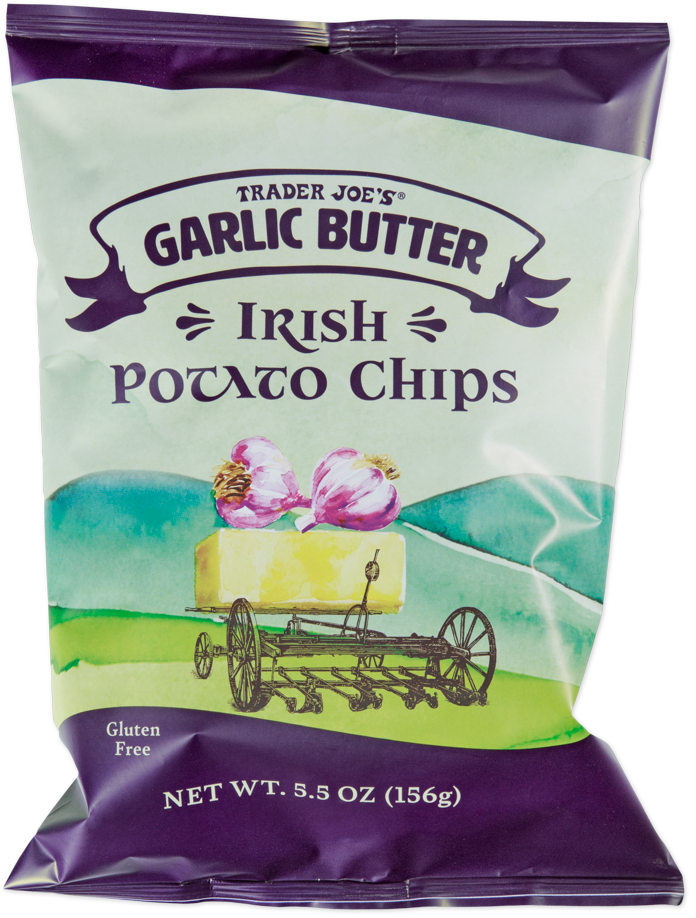 Garlic Butter Irish Potato Chips