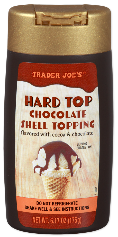 Hard Top Chocolate Shell Topping