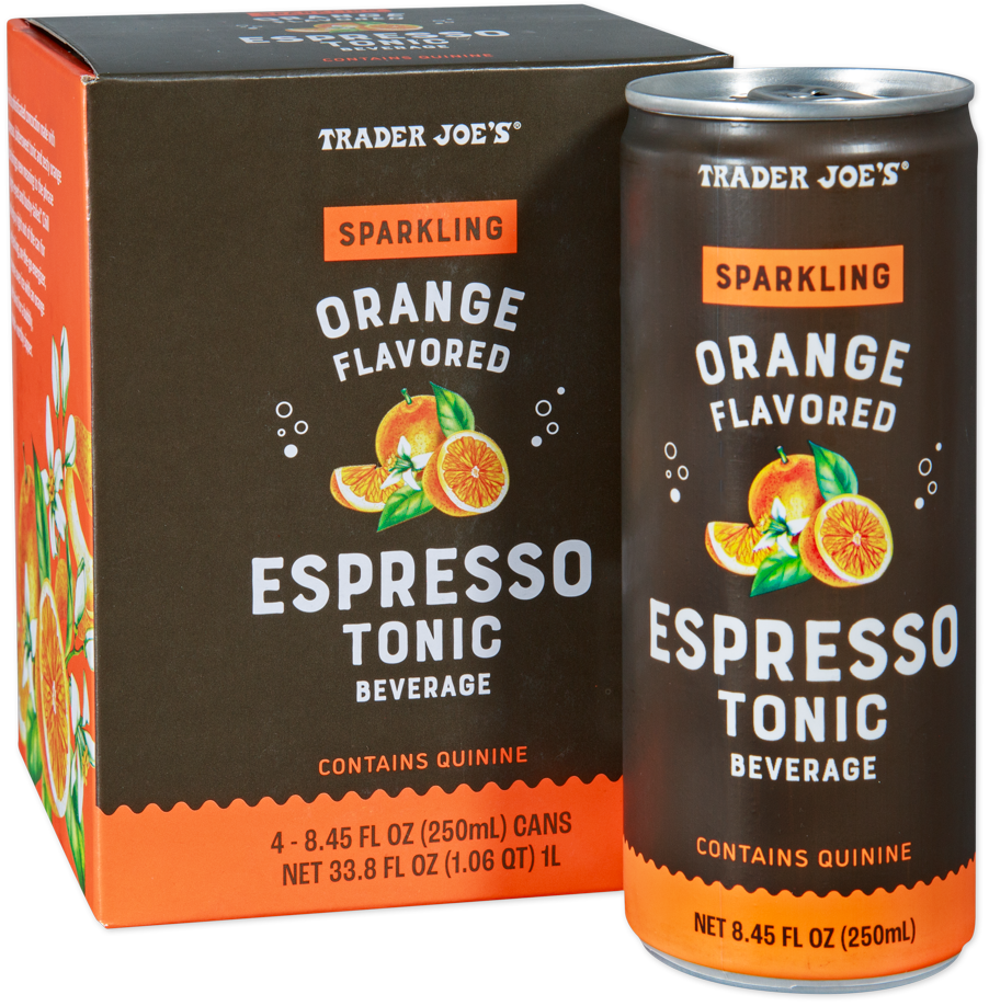 Sparkling Orange Flavored Espresso Tonic