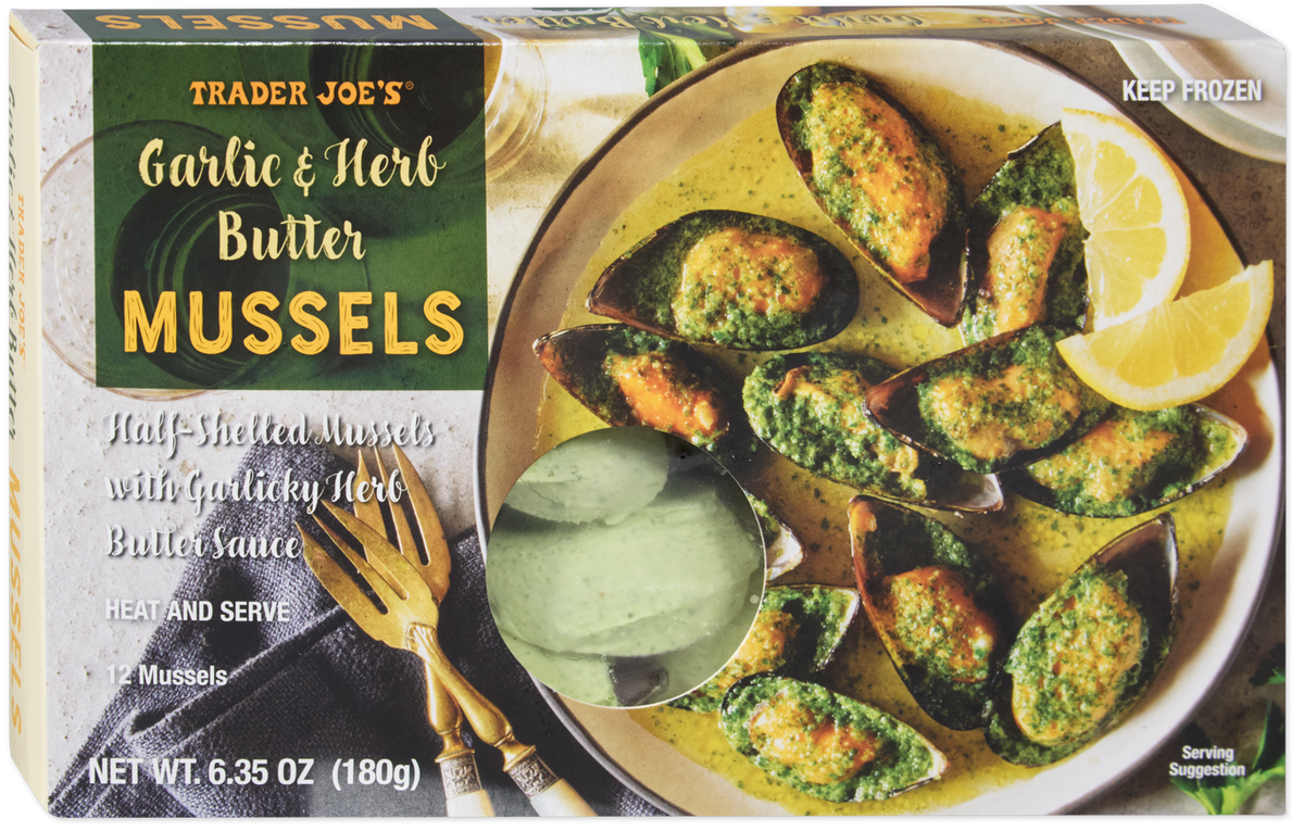 Garlic & Herb Butter Mussels