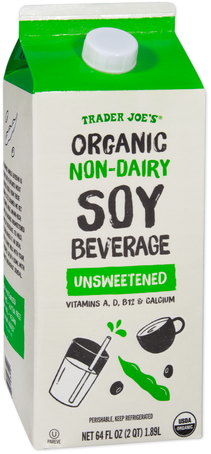 Organic Non-Dairy Soy Beverage Unsweetened