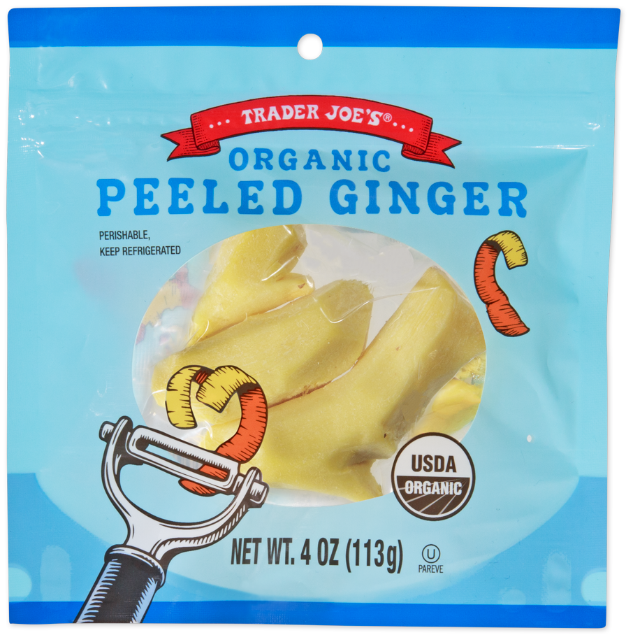 Organic Peeled Ginger