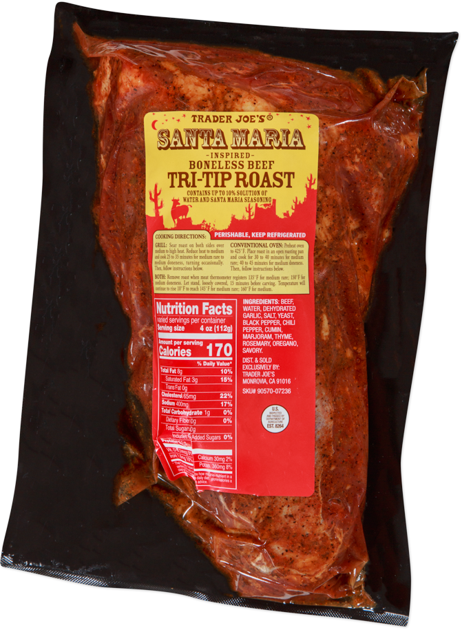 Santa Maria Tri-Tip Roast 1 lb
