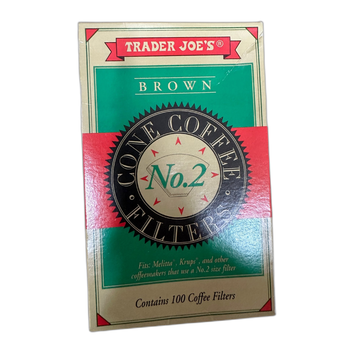 NO. 2 Cone Coffee Filters | Trader Joe's