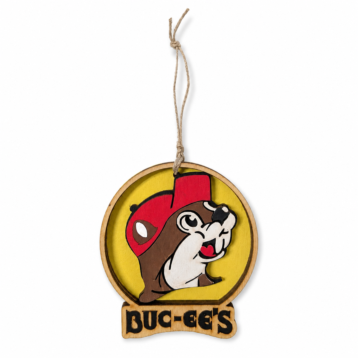 Buc-ee's | Logo Christmas Wooden Ornament
