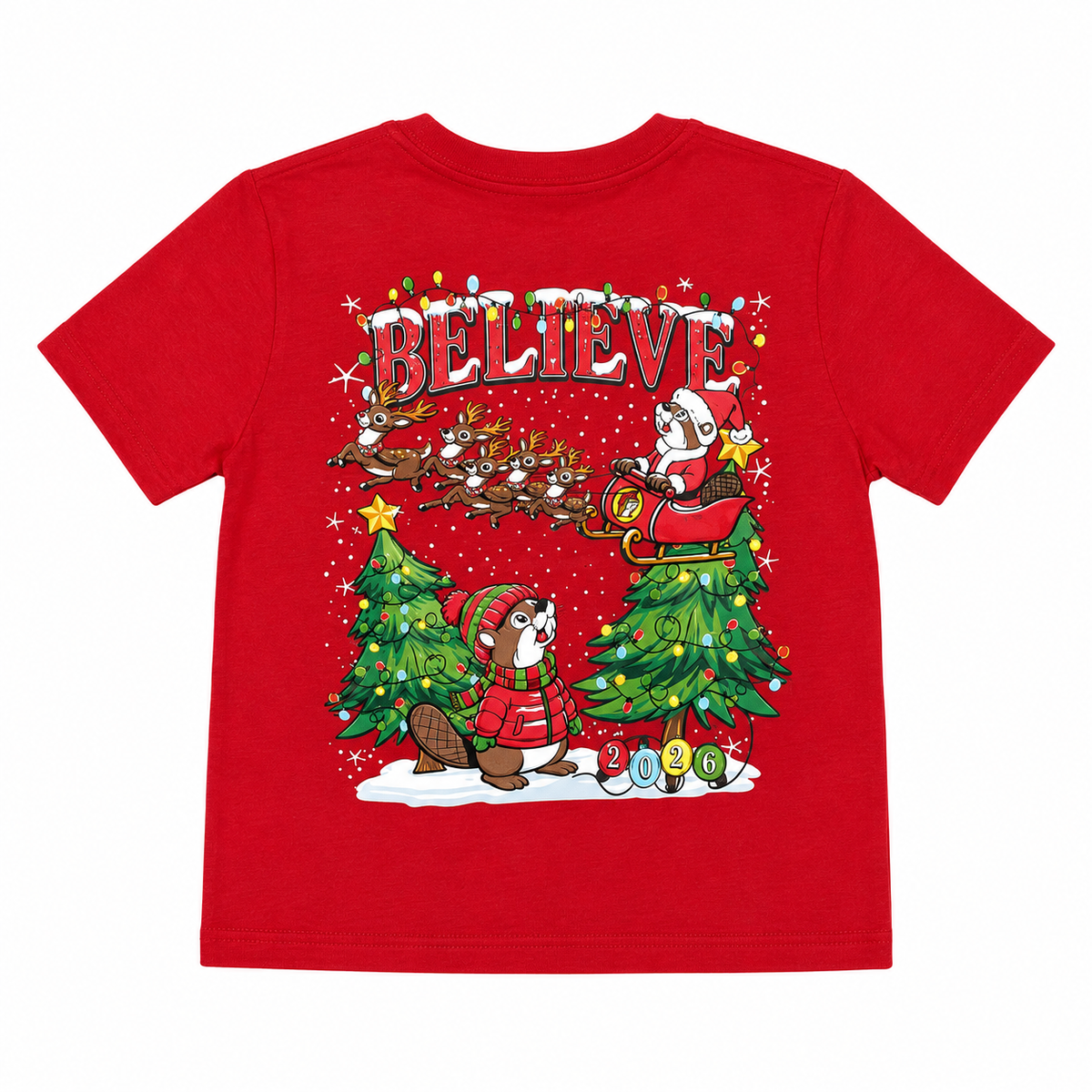 Buc-ee's | Toddler Christmas "Believe" Shirt