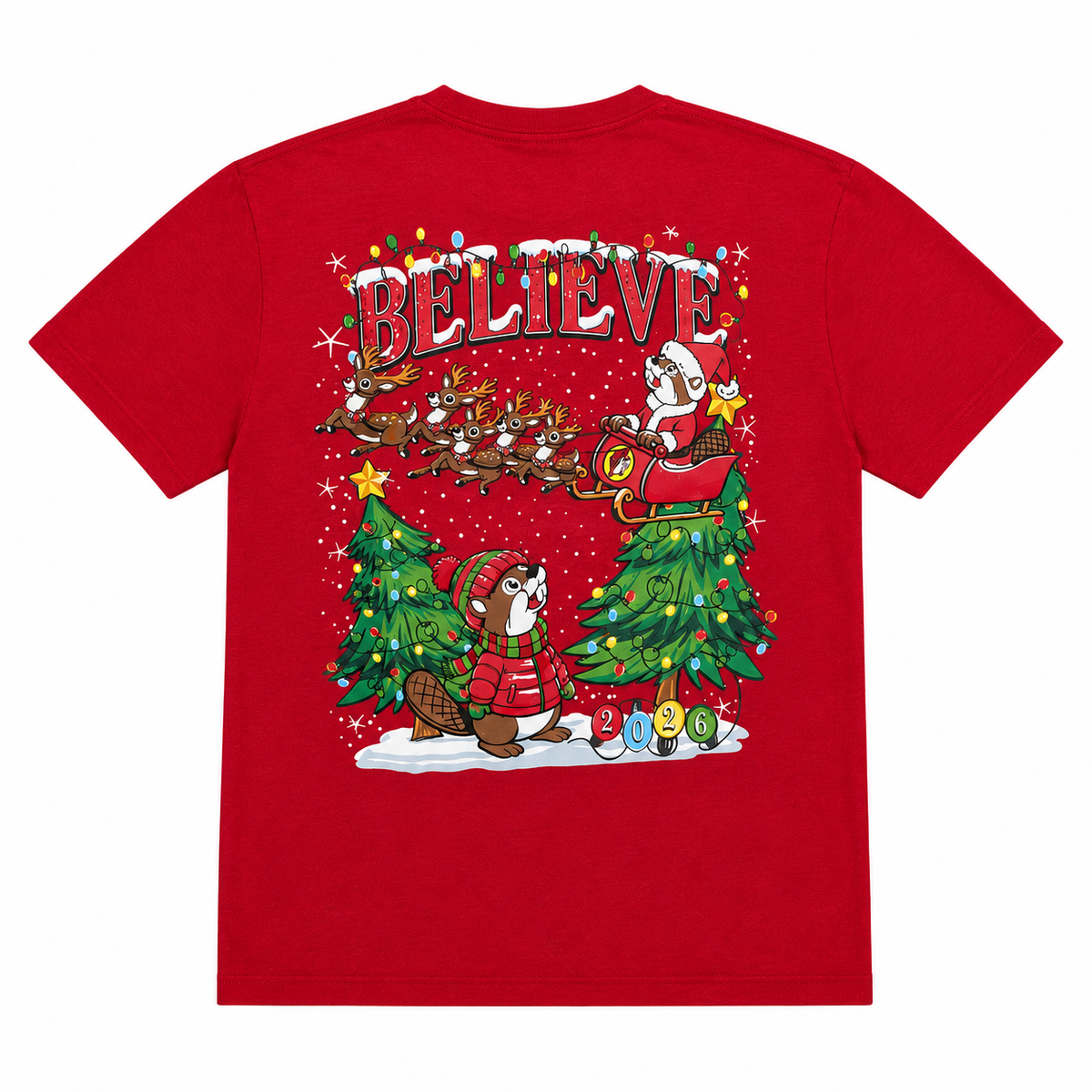 Buc-ee's | Youth Christmas "Believe" Shirt