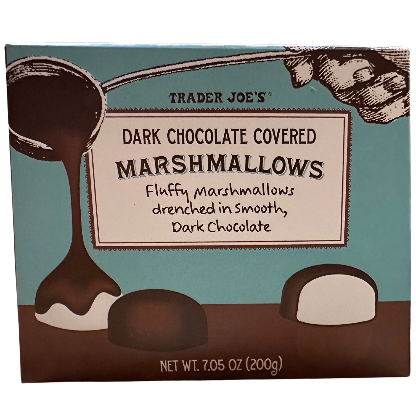 Dark Chocolate Covered Marshmallows
